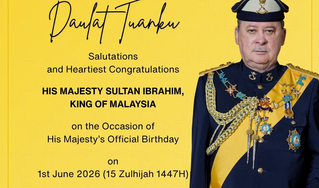 Agongs Birthday 26 Happy Birthday, His Majesty Yang Di-Pertuan Agong of Malaysia! from sepadugroup