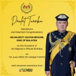 Happy Birthday, His Majesty Yang Di-Pertuan Agong of Malaysia! from sepadugroup